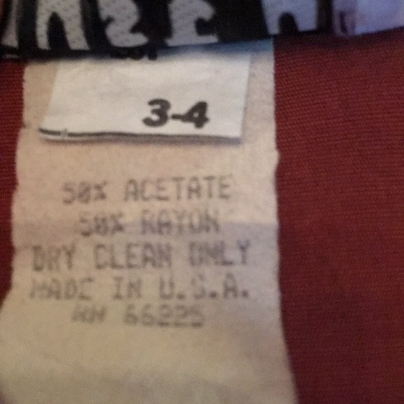 Double Breasted Burnt Orange 80s Lightweight Jacket - Picture 6 of 10